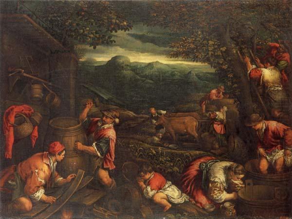 Francesco Bassano the younger Autumn china oil painting image